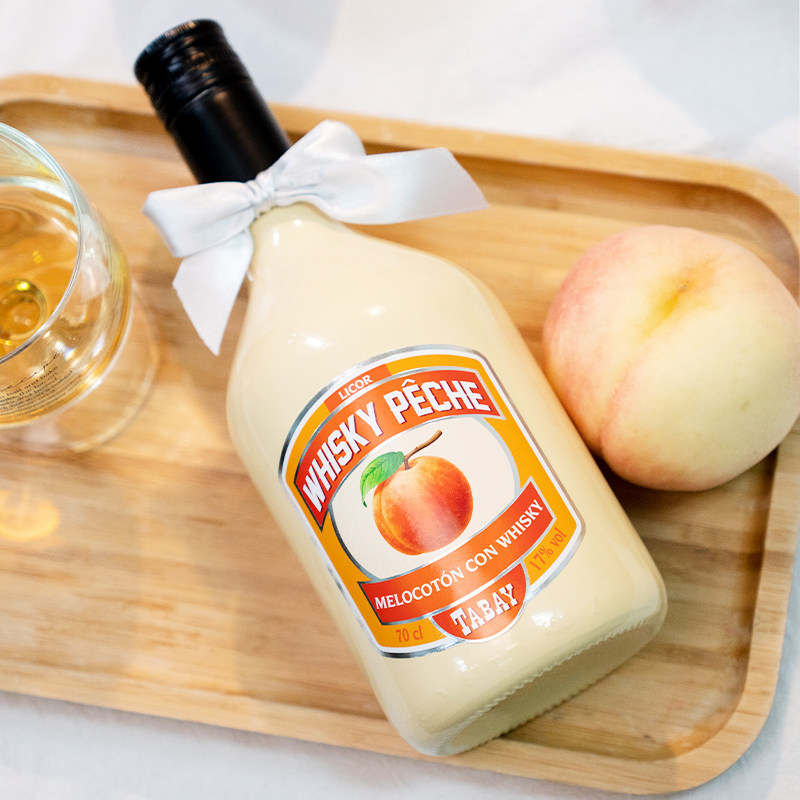 西班牙进口桃子果味威士忌蜜桃利口酒女士低度甜酒露酒