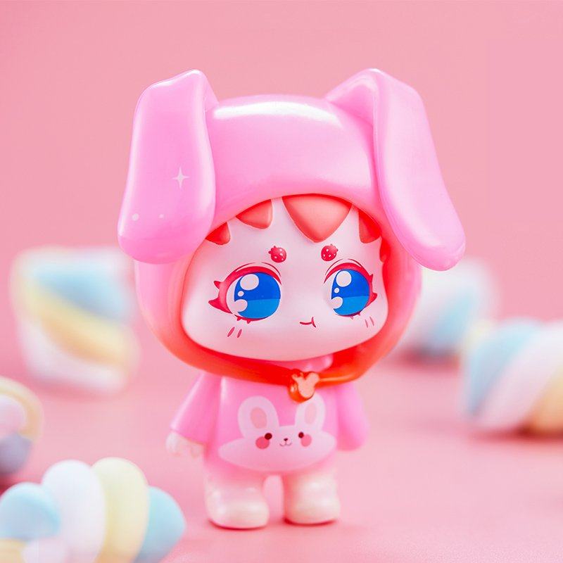 kibbi帽兜cosplay系列盲盒女孩全套潮玩可爱少女潮玩盲盒