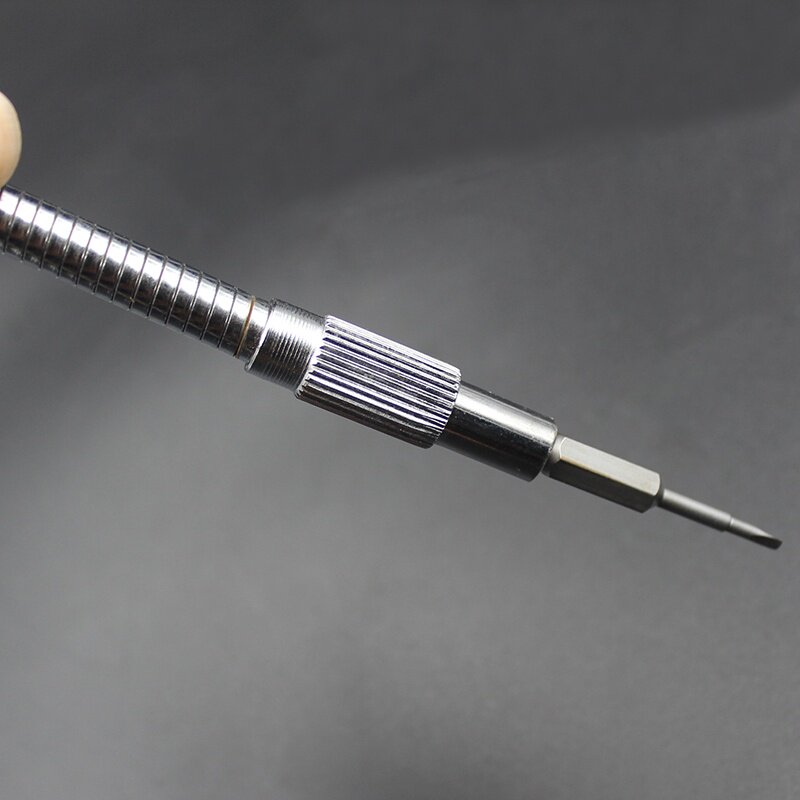 635mm金属软管万向接头风批头加长多功能连接杆软接杆