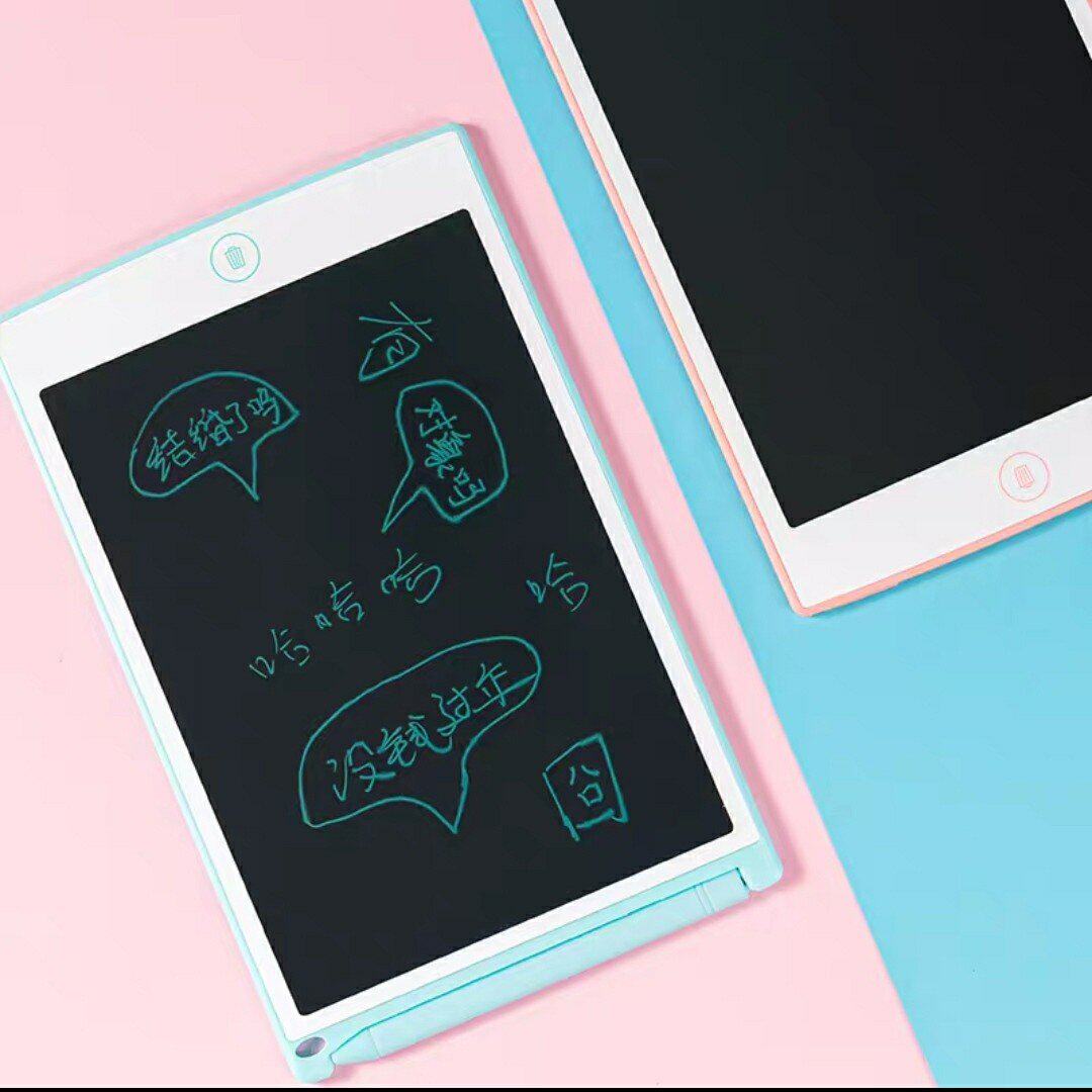 miniso名创优品液晶涂鸦手绘画板儿童家用绘画小黑板画板