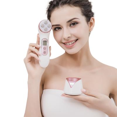 高档射频美容仪器家用脸部提拉紧致面部提升按摩器清洁导入光子嫩