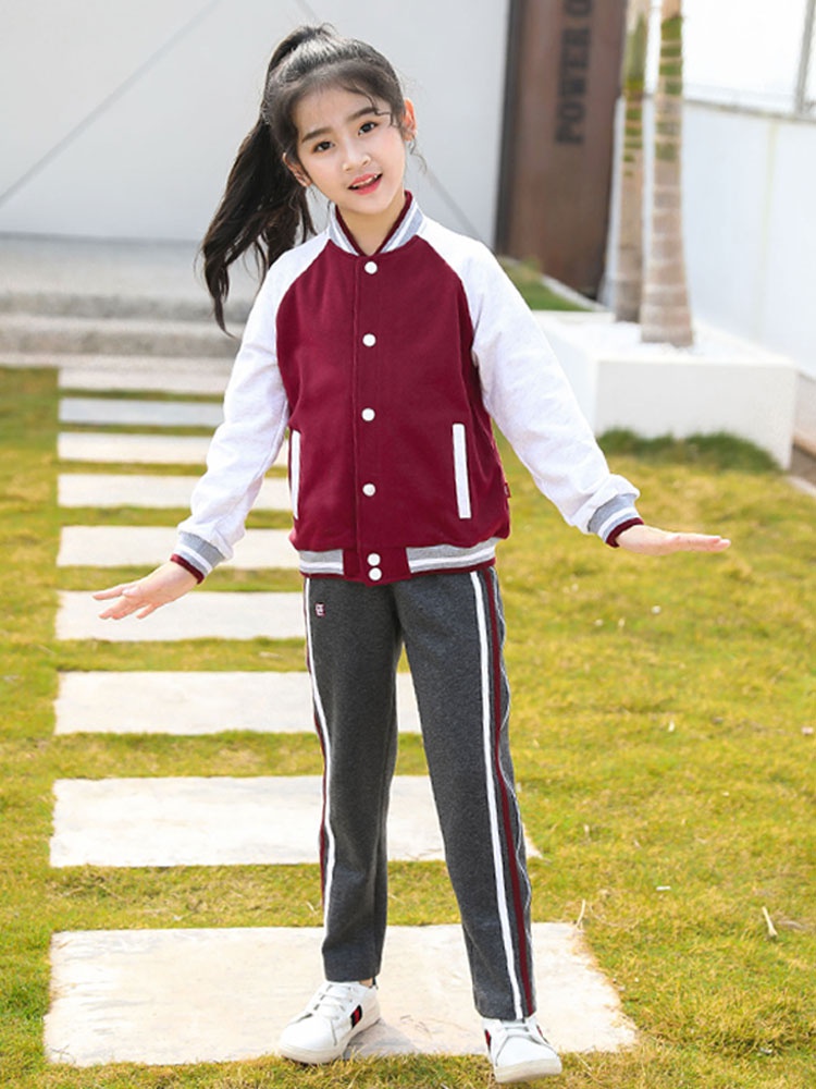 珠海海市香洲区小学生校服秋冬冬装套装运动服秋冬季校服