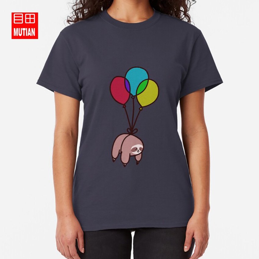 气球懒惰短袖balloonsloth大体宽松青年个性打底潮流t恤