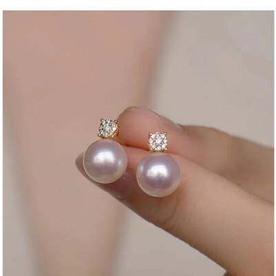 戴安娜王妃淡水珍珠耳环rh0609耳饰