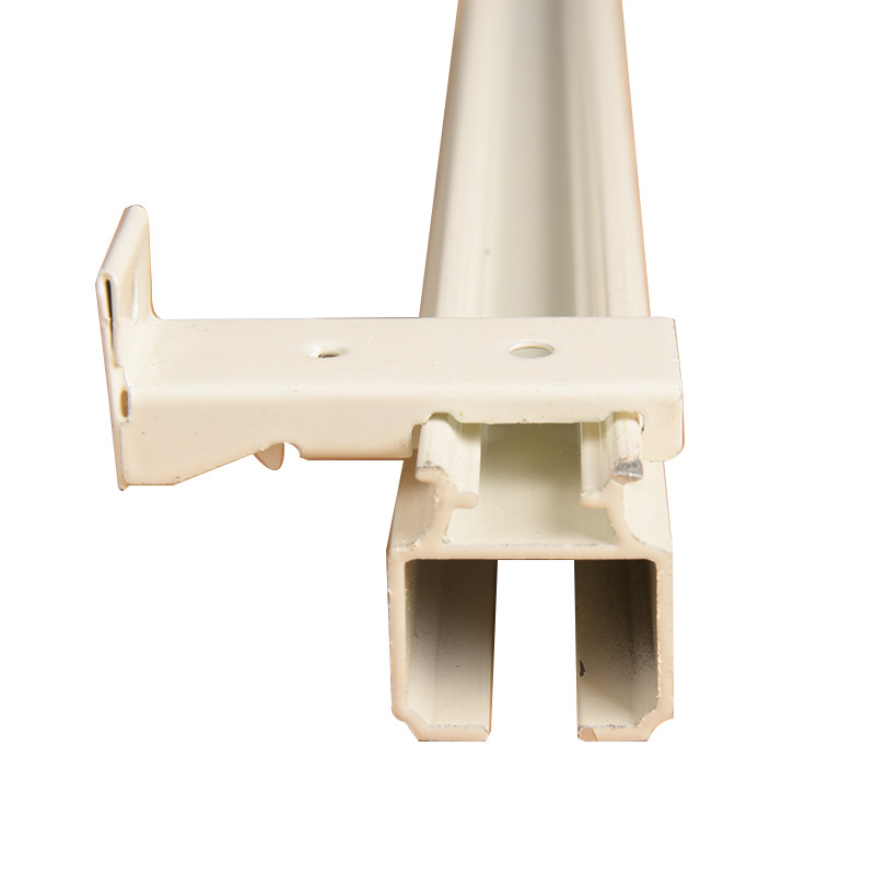 窗帘老式轨道安装支架固定卡子侧装墙装顶码直窗帘杆