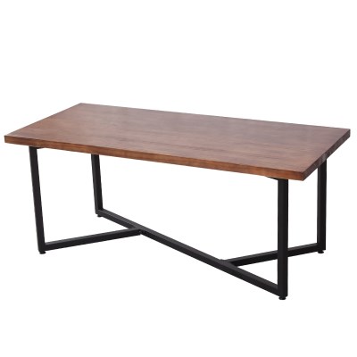 服装店实木展示桌长方形复古展示台