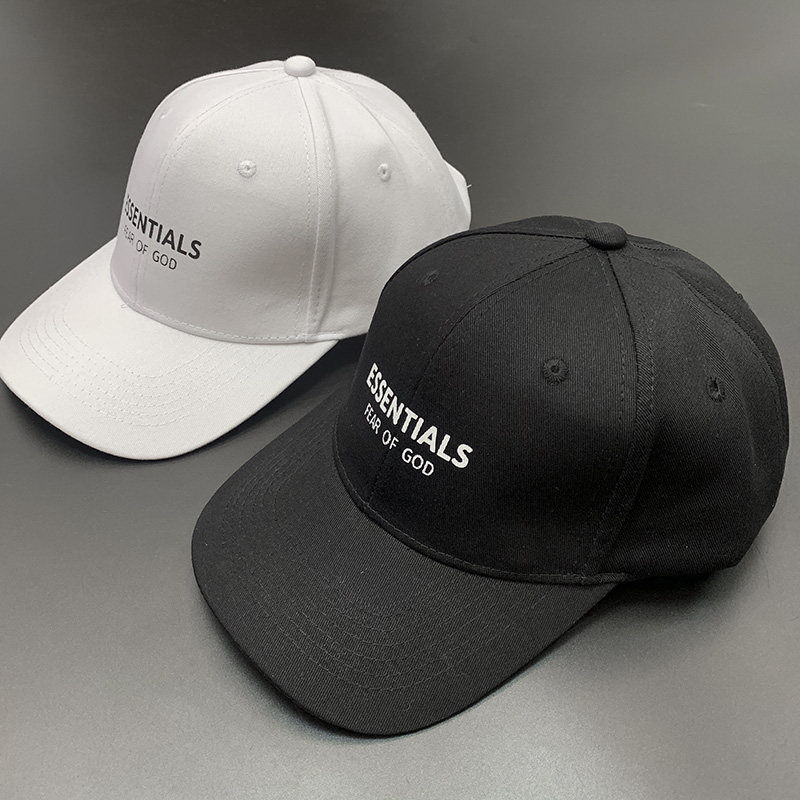 fogessentials复线鸭舌帽潮牌高街软棒球帽简约百搭帽子帽子