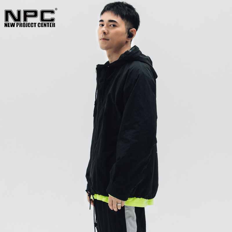 npc潮牌李晨nic明星同款太空系列时尚秋冬夹克
