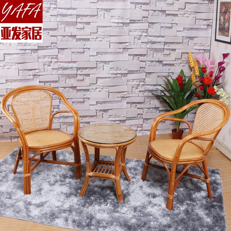 家具藤椅椅子茶几三件件套阳台休闲椅桌椅套件桌椅套件