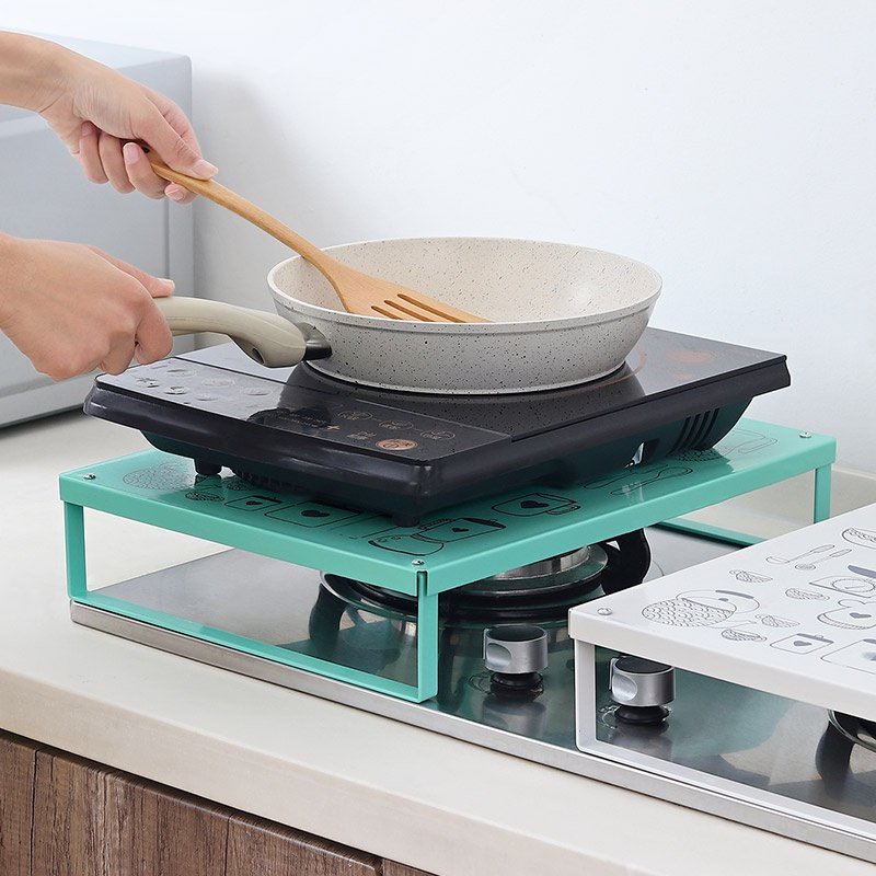 悦伦电磁炉支架灶台架子燃气灶罩盖厨房微波炉置物架厨房置物架