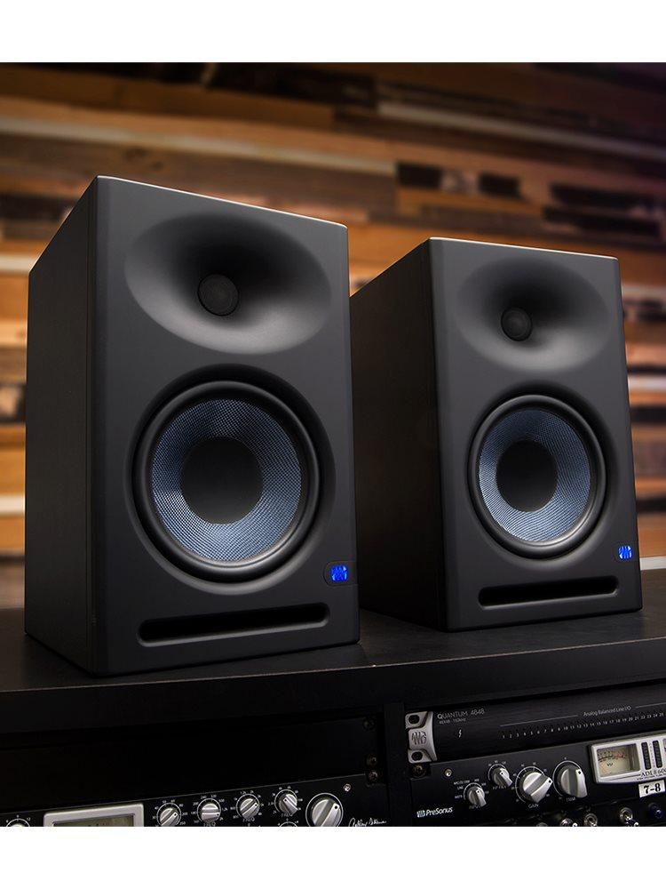 普瑞声纳presonus监听音箱e35e45e5e8有源桌面家用专业监听音箱