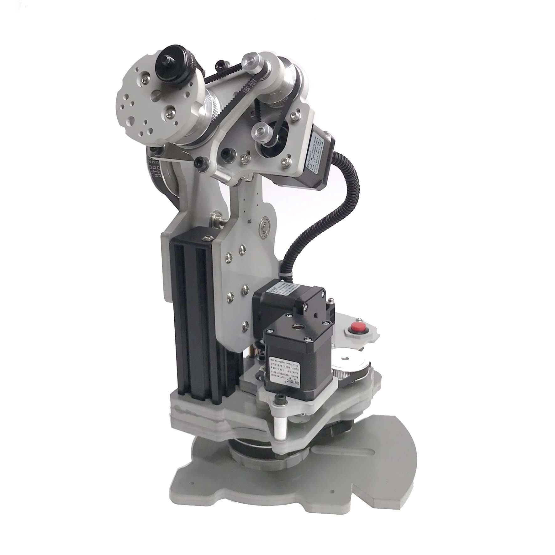 可编程三轴步进机械旋转拍摄云台负重800克代码机器人