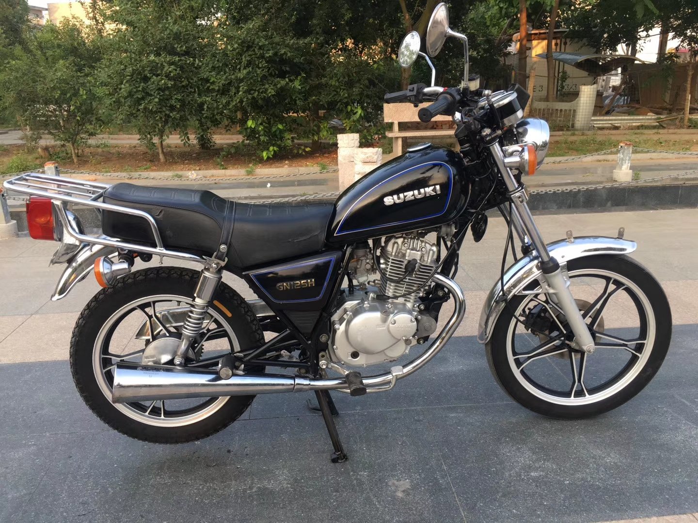 二手豪爵太子摩托车原装正品gn250复古男士跨骑摩托车整车