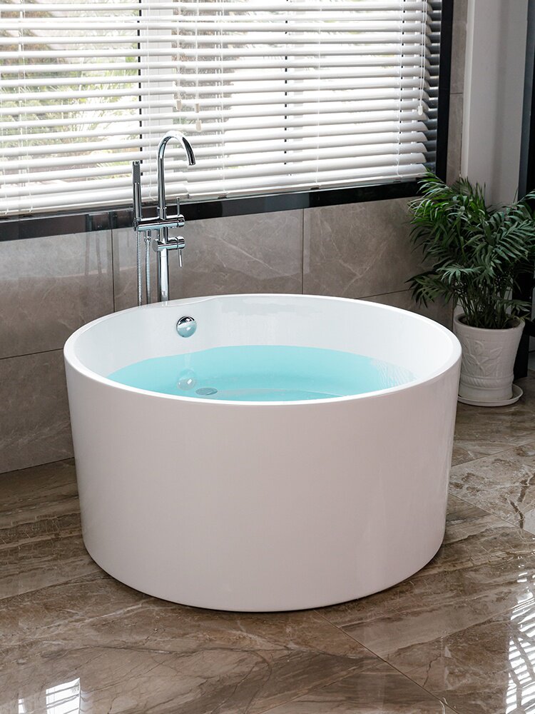 圆形浴池独立成人浴盆情侣酒店主体普通浴缸普通浴缸