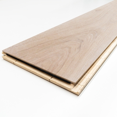 三层锁扣蜡油4mm橡木实木白橡木木色原木家用实木复合地板