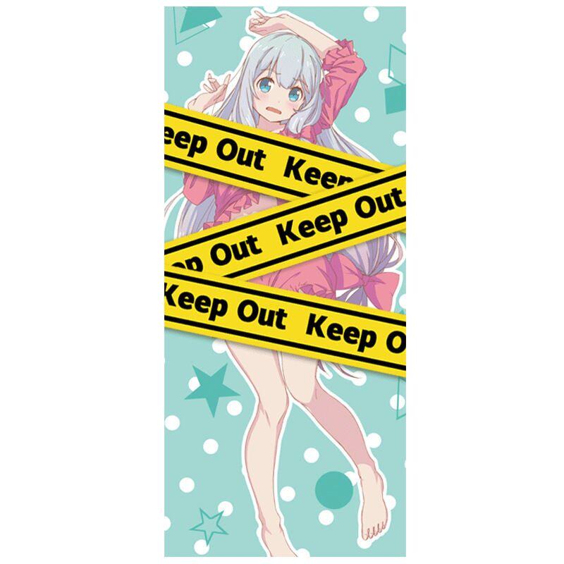 遇热变色毛巾二次元温变感温男动漫遇水消失图案毛巾