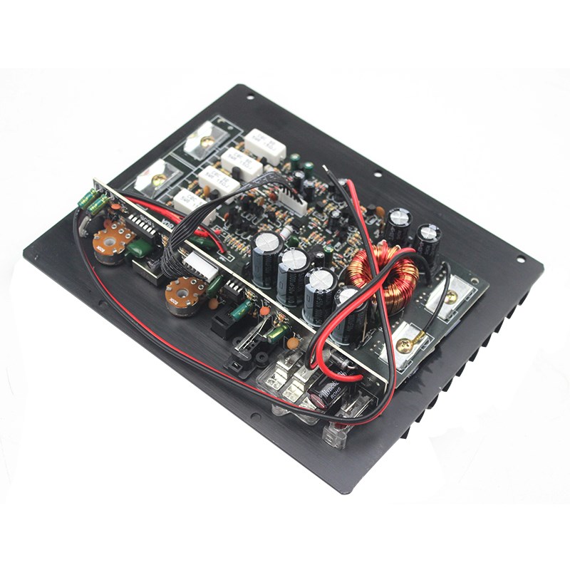 汽车音响主板10寸12寸单路有源低音炮车载功放大功率汽车功放