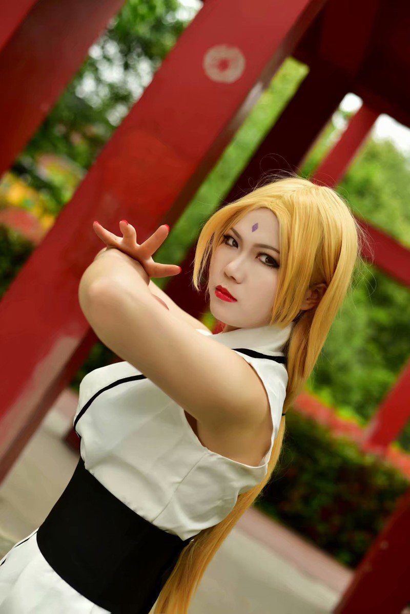 火影忍者疾风风传千手纲手服饰动漫cosplay女装现货cosplay女装