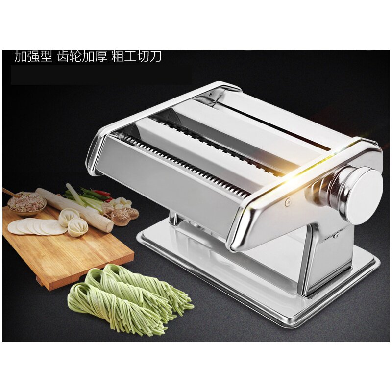 轴承承包面条机手动型泥轧手持新型家庭设备中型中小型面条机