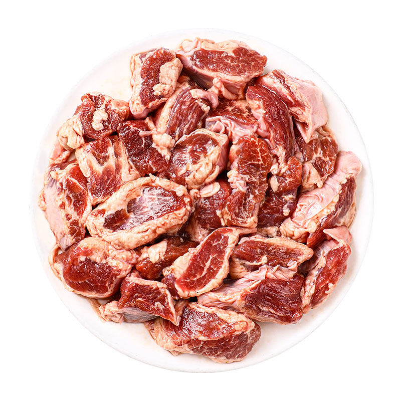 东北大油边护心肉生猪肉猪肋条韩式烤肉肉食生猪肉