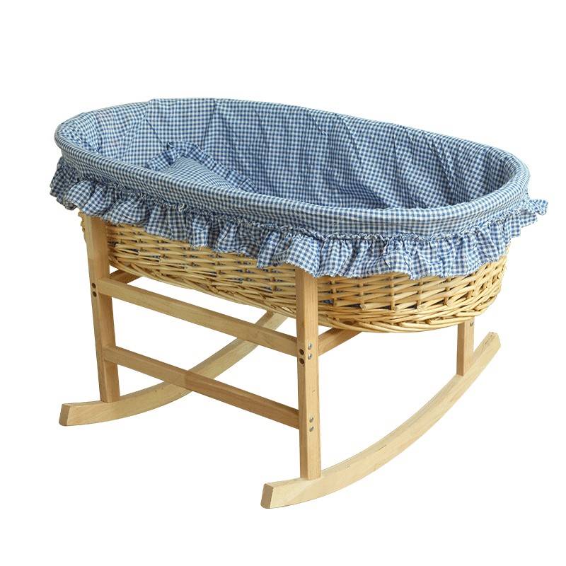 老式摇篮婴儿床摇窝传统宝宝摇篓安抚竹睡篮床哄摇篮