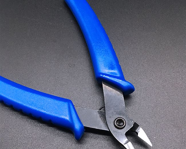 钳子剪钳德利优tni-u109斜口扁嘴尖嘴刀口锋利迷你尖嘴钳