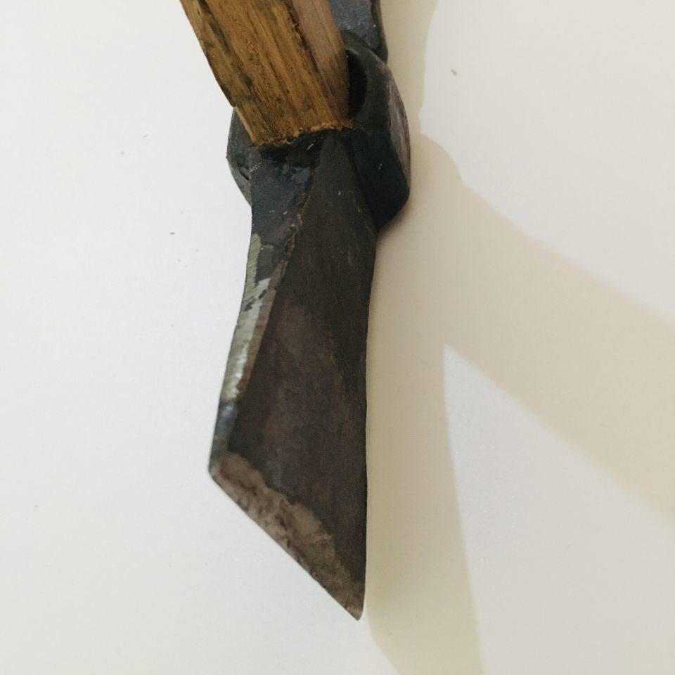 双扁小洋十字镐柴镐锻镐头笋斧户外迷你镐斧镐