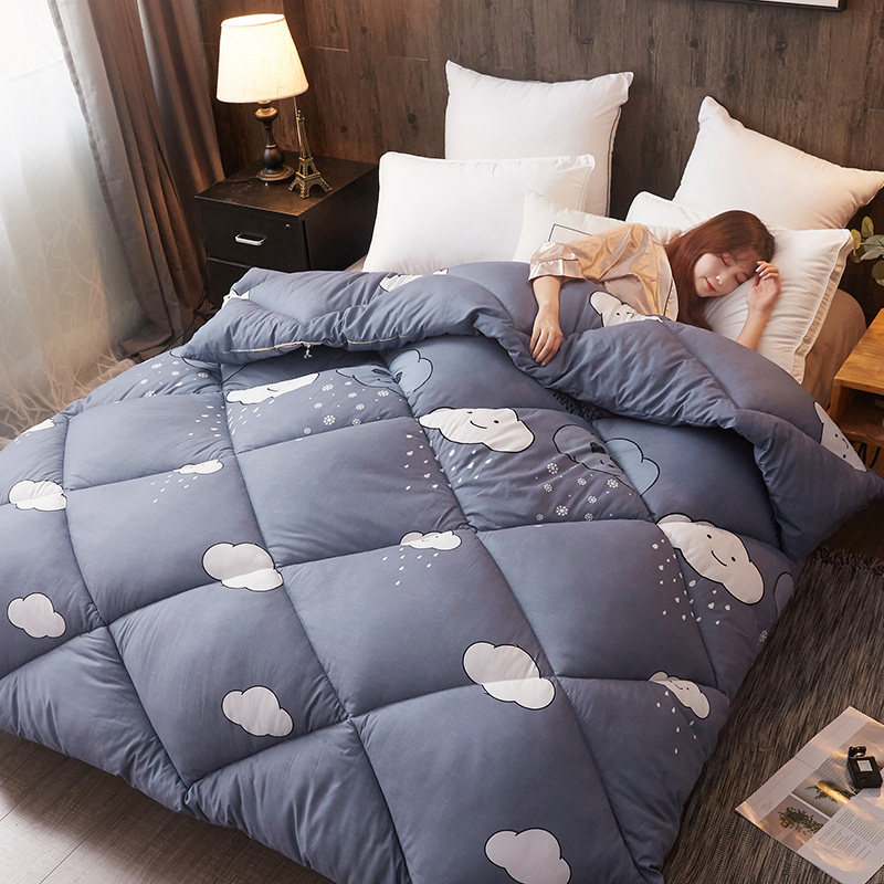 被子加厚保暖冬被芯冬季10斤学生宿舍单人铺盖铺床棉被褥春秋冬天