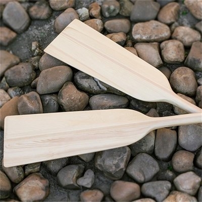 船桨比赛划桨龙船桨一体式手摇船浆训练12米实木船桨