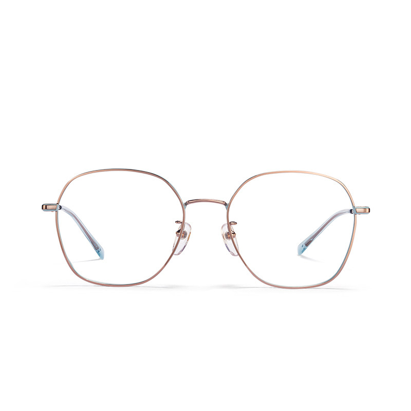 jillstuart眼镜白色方框光学镜架男女女同款全框钛眼镜架