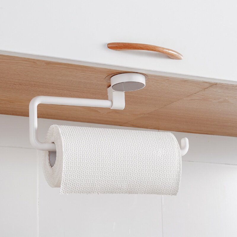 毛巾架免打孔卫生间挂架免钉浴纳加厚布架子吸盘式毛巾杆卷纸架子