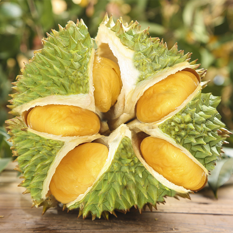 越南进口级金枕头新鲜榴莲应季热带水果带壳整个榴莲