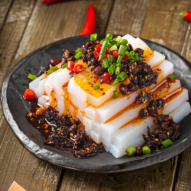 豌豆凉粉白凉粉专用甘肃自制银河家用袋装淀粉面粉