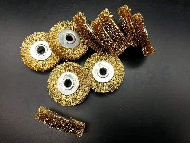 钢丝根雕平型打磨金属除锈抛光圆形新款加厚钢丝刷