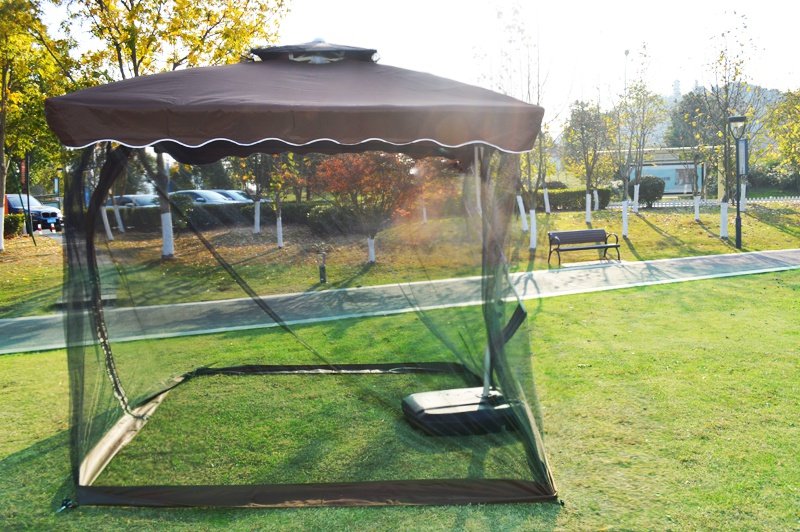 伞伞遮棚叠伞蚊户摊纱阳太蚊摆帐阳大外阳伞遮网折院庭防t伞
