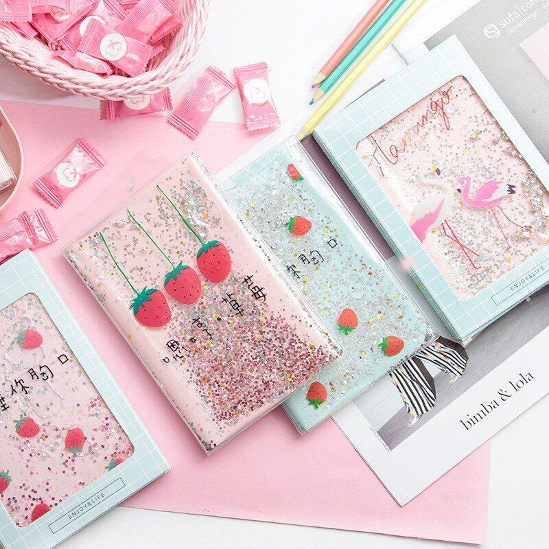 流沙致好按斤学生本子小本看的精致爱的可爱笔记本