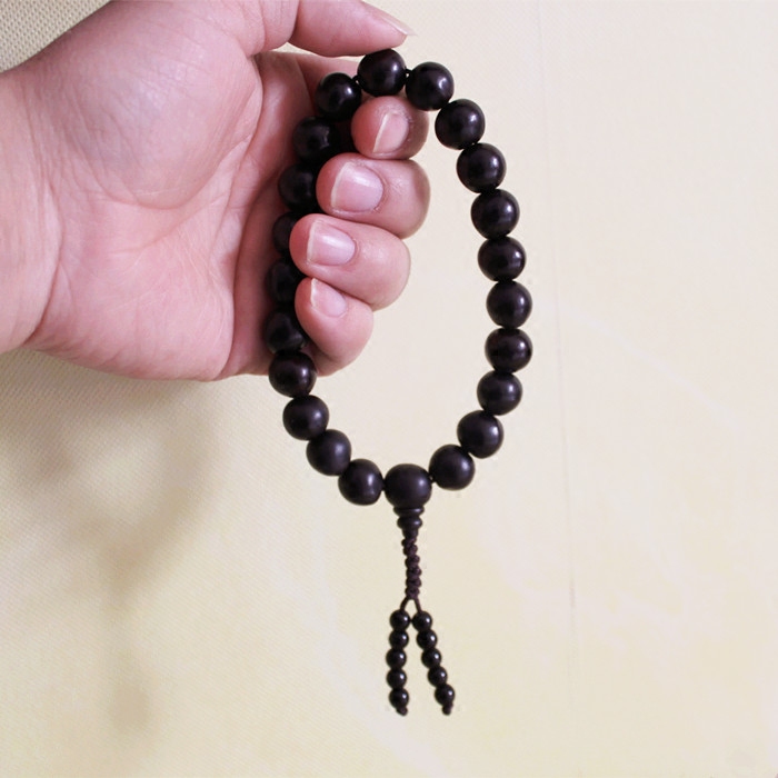 精品天然野生木患佛珠无患手持念珠鬼见愁手串佛珠