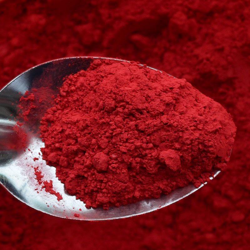 颜料石红大红合成矿物目岩计价100克朱红国画国画颜料