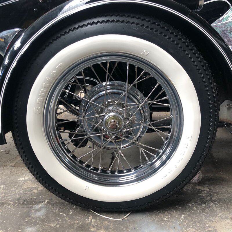 白边摩托车轮胎哈雷太子巡航长江复古外胎摩托车轮胎
