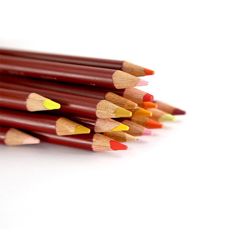 铅笔英国pastel水溶粉彩彩色涂色填色彩笔3n6彩铅