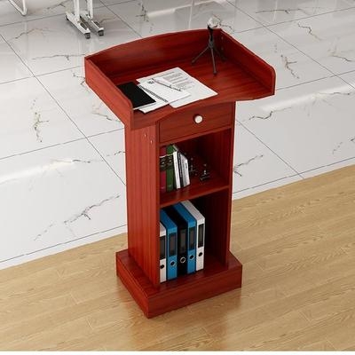 宣讲台便利店发言演讲立式移动简约高档单人演讲台