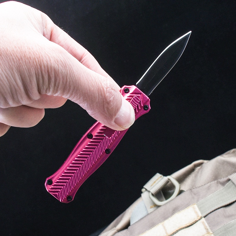多功能迷你野营小刀手工袖珍钥匙扣折叠刀户外刀具随身开快递小刀