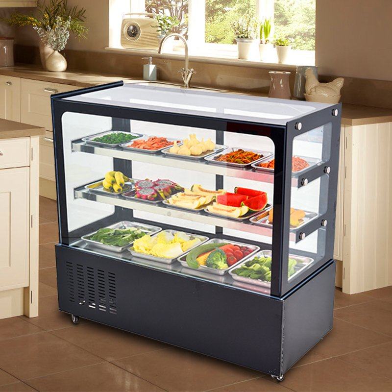 风冷冷柜展示柜蛋糕模具水果保鲜柜奶茶店商用展示柜