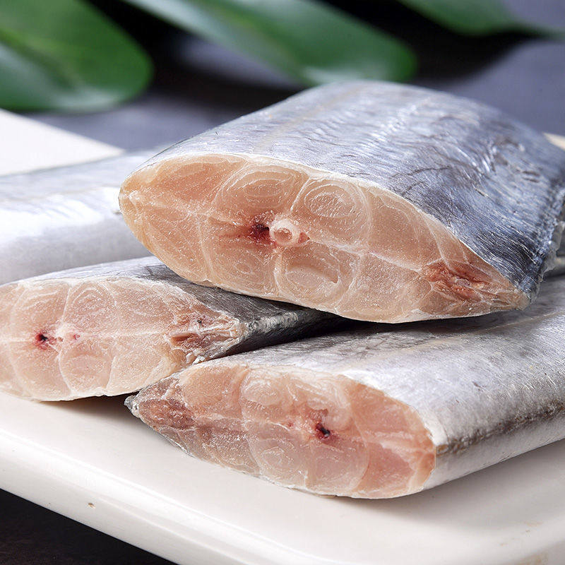 野生水产海鲜3.5cm段宽刀鱼国产中段带鱼冷冻带鱼