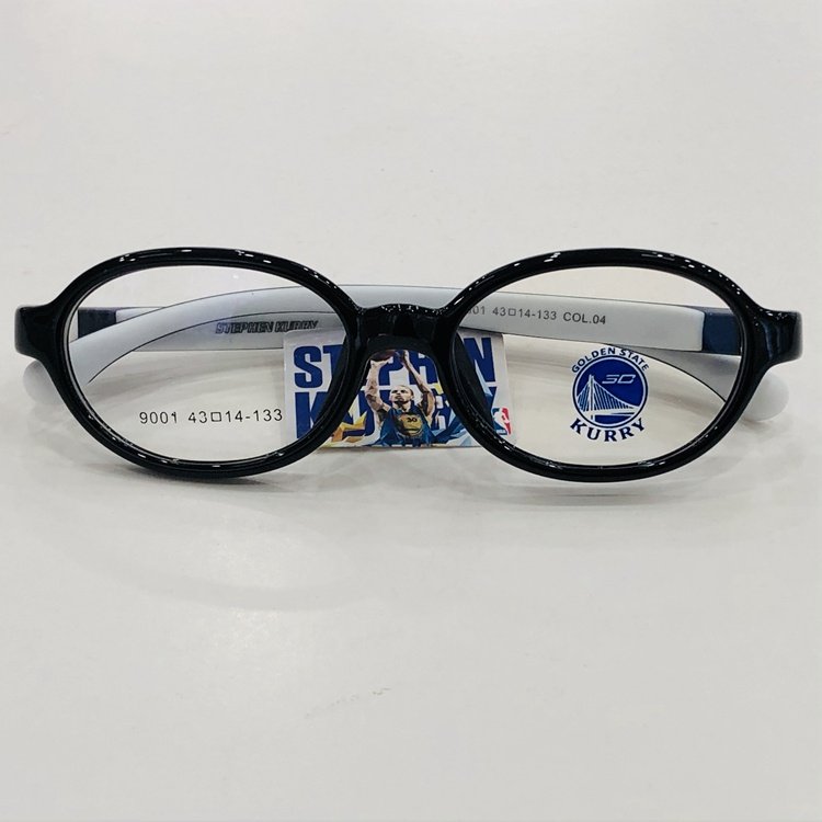 新品斯蒂芬库里折叠青少年运动全框眼镜框架超轻眼镜架