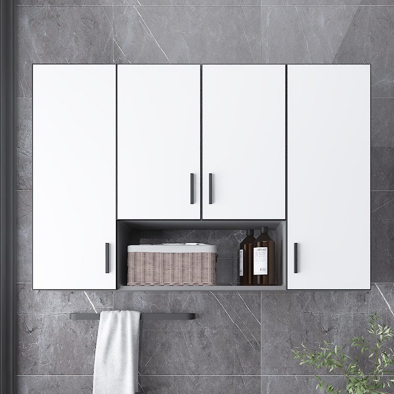 壁柜吊柜墙壁厨房储物简约现代轻奢极简阳台吊柜