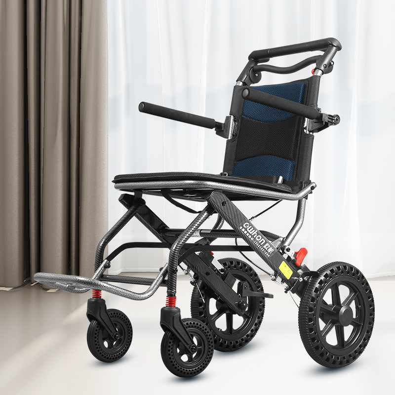 老人德国欧航超轻轮椅折叠残疾手动手推代步手动轮椅