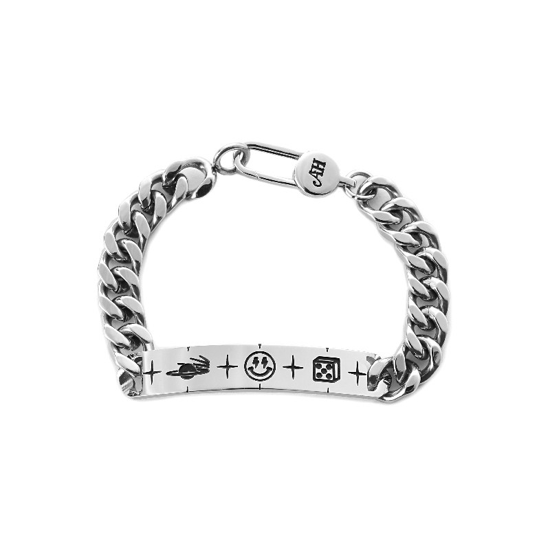 情侣astarhades笑脸三元元素古巴手链官方正品手链