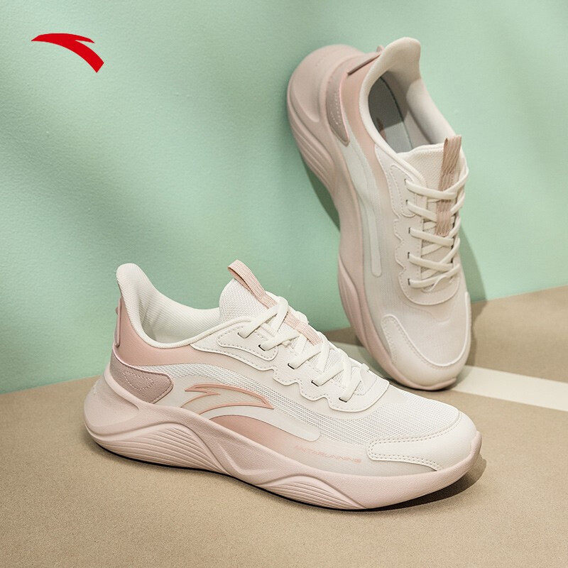 安踏女鞋凌云2022夏季新款轻便跳绳休闲运动健身跑步鞋