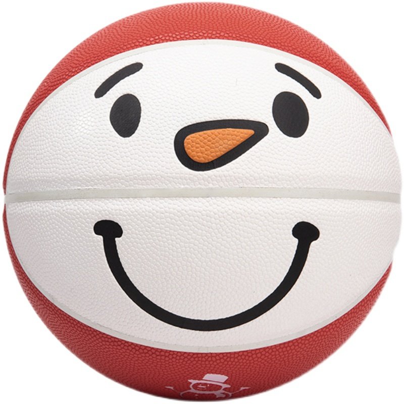 jumpstart虎扑jrs篮球高颜值童趣雪人礼物7号情人节篮球